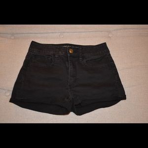 American Eagle black shorts